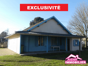 EXCLUSIVITÉ ! Maison à vendre, avec 2 chambres et un fort potentiel, à Lacanau ville.