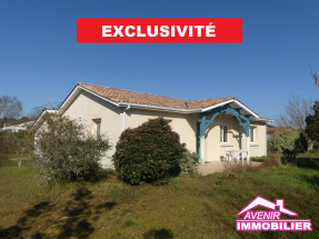 Maison à vendre, avec 3 chambres et garage dans un secteur proche du lac et du centre