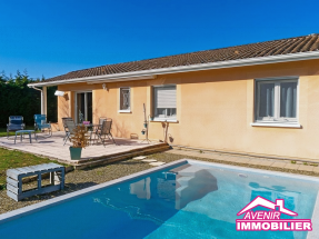 Maison à vendre Le Porge avec jardin de 849 m² et façade soignée