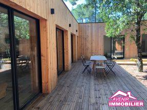 Maison à vendre à Lacanau - jardin extérieure Longarisse