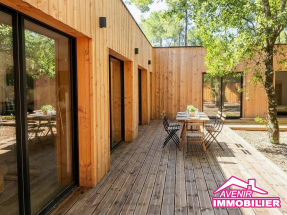 Maison à vendre à Lacanau - jardin extérieure Longarisse