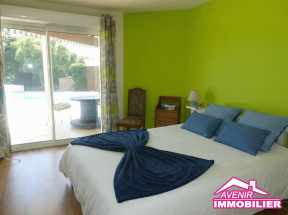 Chambre lumineuse dans villa 4 chambres Lacanau