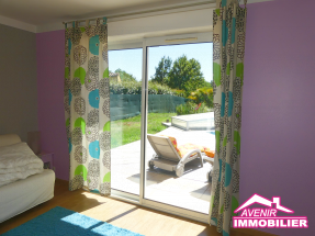 Chambre lumineuse – maison 4 chambres Lacanau