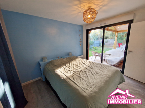 Chambre parentale maison 4 chambres à vendre Lacanau