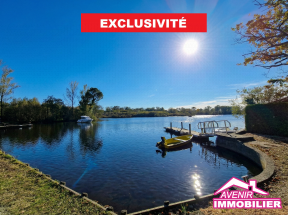 ponton accès direct lac Lacanau