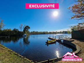 ponton accès direct lac Lacanau